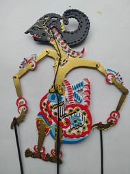 wayang kulit kertas mainan Nakula/sadewa