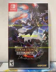 《今日快閃價》（中古二手）Switch NS遊戲 魔物獵人GU / 怪物獵人GU 國際版 / Monster Hunter Generations 美版中英文版