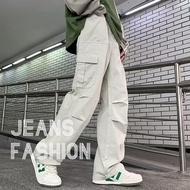 919 Jeans Overalls women spring new high-waisted wide-leg jeans small narrow version of casual pants
