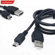 CRAFTSERIES 0.8/0.5M USB Cable V3 A Male to Mini B 5 Pin T Port MiniUSB for Devices MP3 MP4 Camera M