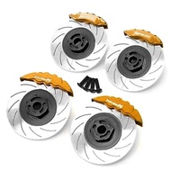 For Sakura D3 D4 1/10 RC Drift Racing Car Upgrade Part 4Pcs Aluminum Alloy Sport Edition Brake Disc