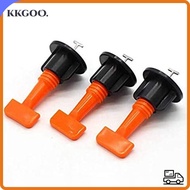 KKGOO 151 Pcs Tile Leveling System, Locator Tool Adjustable Design Level Spacers Kit, Leveling Space