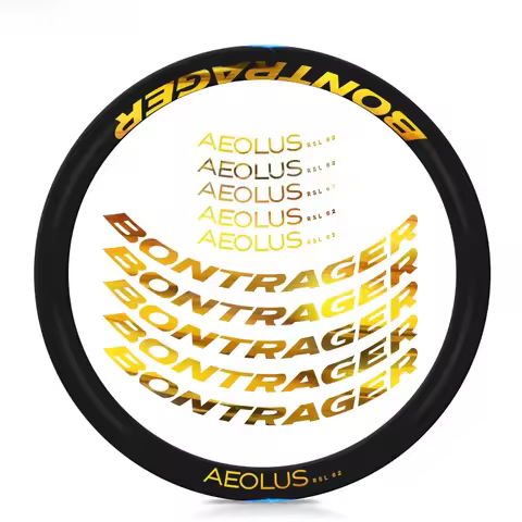 Bontrager Aeolus RSL 62 TLR Road Wheel Set Stickers Carbon Circle Decals Bicycle Riding Equipment Ac