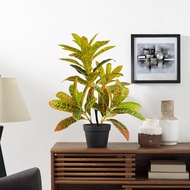 Artificial Plants High-quality Artificial Crotons Tree Fake Plants Faux Tree Artificial Tree Home De