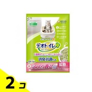 デオトイレ ふんわり香る消臭・抗菌サンド ホワイトフローラルの香り 3.8L 2個セット