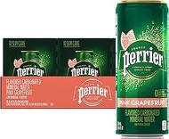 PERRIER Pink Grapefruit Sparkling Mineral Water 250Ml X 30 (Can)