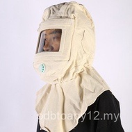 Grass Green Sand-Proof Cap Canvas Dust-Proof Paint Protective Mask Spray Paint Polishing Cap White C