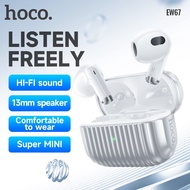 HOCO EW67 TWS True Wireless Bluetooth Headset BT5.4 With Mic Touch Stereo Sports Headphones For All 