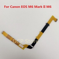 New M6II Shaft Rotating LCD Flex Cable For Canon EOS M6 Mark II  Digital Camera Repair Part Free Shipping