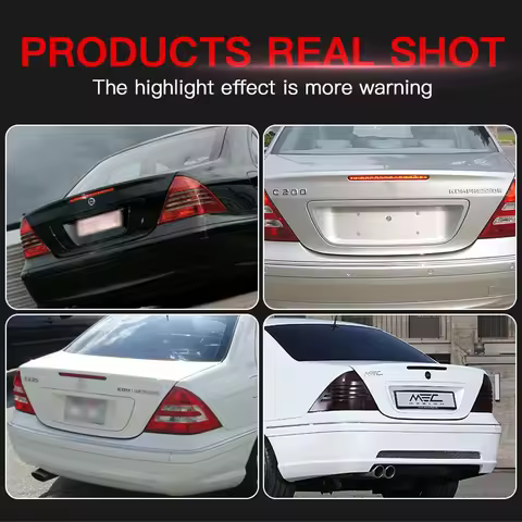 1PC LED High Mount Third Brake Light Canbus For 2000-2007 Mercedes-Benz C230 W202 W203 Tail Stop War