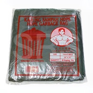 CAP ORANG KUAT KARUNG SAMPAH HDPE#GARBAGE BAG#29"X35"