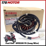 100 % ORIGINAL YAMAHA NVX 155 V1 LONG WIRE FUEL COIL WITH CKP SENSOR B63-H1410-12 FUEL COIL ORI NVX1