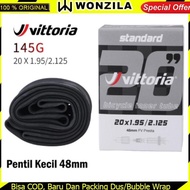 Vittoria Bicycle Inner Tube 20 x 1.95 - 2.125 FV 48mm Presta