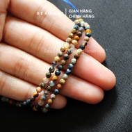 [5 Beads / 10 Beads] 3MM / 4MM Storm Storm Rock, A Cut Triangle Pietersite, Feng Shui Bracelet Mix, Beads Art
