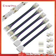 【Chuangtfx03】1Set 10Mm Connectors Dual Ends Extension Connectors to 4 Pins Plug 5.5In Extension Wire