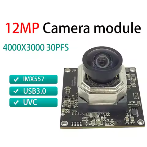 12MP pixel wide-angle camera module USB3.0 module IMX577 document shooting 4K high-definition indust