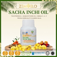 Zemvelo Sacha Inchi Oil Tocotrienols Sea Buckthorn Oil (60 Softgels) Omega 3 6 9 Vitamin C E A