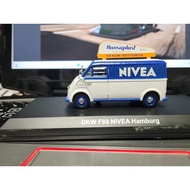 DKW F89 NIVEA Burger Alloy Car Model, Classic Retro Design, Scale 1/43, Brand Is Norev.Norwell has a