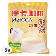 MOCCA 摩卡 香麥奶茶  18g  200cc  28包  5袋