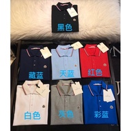 Moncler/Moncler Original Channel OrderTen Thousand Years Evergreen Classic logo Badge Striped Lapel 