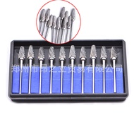Material Tungsten Steel Grinding Head Grinding Head 2.35mm Shank F6 Single Material JFA983