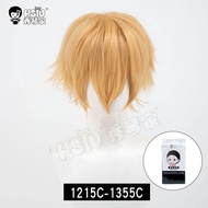 Universal Cosplay Wig Afro Puffing Fake Hair for Men Anime Game Character Black Brown Red Yellow Blu
