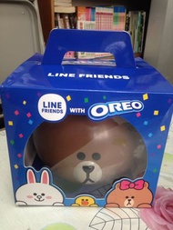 7-11 限量 熊大存錢筒 Line friends X OREO