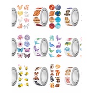 500 Stickers/Roll Children's Reward Stickers Cute Animal Reward Stickers Teacher Praise Stickers Han