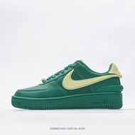 Nike AMBUSH x Nike AF1 Heavy Duty Joint Air Force One Low cut Sports Board Shoes Green