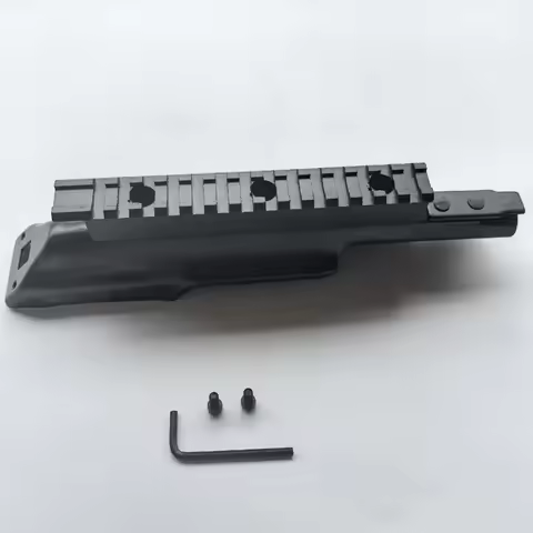 Rifle Metal Three sided Rail Tactical AK Side Rail Mount Top Picatinny Lasers Scope Airsoft AK47 M4