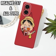 G18 - Latest REALME C67 pro camera Case - REALME C67 silicone - ANIME motif - REALME C67 Softcase - 