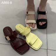 Guangzhou Chinese sandals with 3cm dove heels 35-39 A888-8
