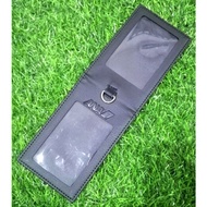 2 Sided ID Card Holder ANA All Nippon Airways Japan PU Leather Magnetic lock 4 Slots