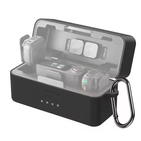 For DJI Mic 3 Charging Silicone Protective Cover Case Soft Shockproof Scratch-resistant For DJI Mic3