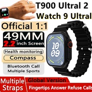 2024 T900 Ultra 2 49MM 1:1 Original Bluetooth 5.3 Call Smart Watch Series 9 IWO Watch 2.19 Inch HD S