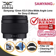 Samyang AF 12mm F2.0 Sony E Lens - Official Fujifilm X Mount