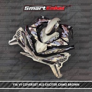Y16 V1 EXCITER CAMO BROWN COVERSET HLD
