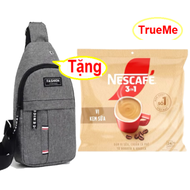 [Tặng túi đeo chéo] x1 túi Nescafe sữa đá vị kem (24gói x 16g/túi) - Ca phe rang xay hoa tan - cafe 
