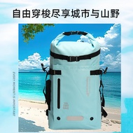30L Waterproof Backpack - Dry/Wet Separate Compartment Beach Bag for Swimming & Outdoor - Beg Pantai