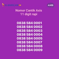 Nomor Cantik axis 11 digit ekor 000x