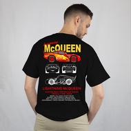 KATUN McQueen cars lighting T-shirt, unisex McQueen Top, premium Cotton Material