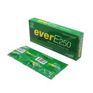 EverE250 Ever-e 250 Ever E 250 1 strip 6 kapsul Vitamin E 250 iu Obat Kesehatan Kulit Vitamin Kulit