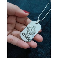 ✲CIASI DOGTAG** NECKLACE