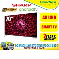 Sharp 70" 4K UHD Android Smart TV
