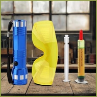 Car AC Leak Detector Kit Protective Accurate Flashlight UV Oil Leak Detection Kit for Automotive Eng