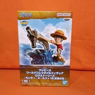 Wcf World Collectable Figure Log Stories Monkey D. Luffy Vs Local Sea Monster - One Piece