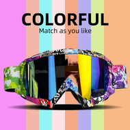 【AC Pion】 Motorcycle Goggles Cycling Glasses Outdoor Off-Road Ski Sport MX ATV Dirt Bike Racing Glas