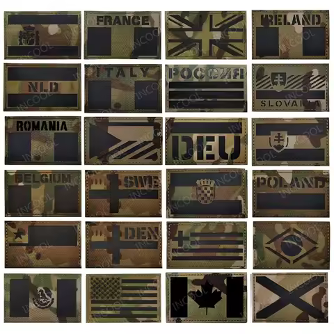 Laser Cut National Flag America Spain France UK Chile Italy Serbia Mexico Lithuania Greece Ukraine P