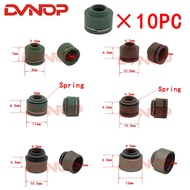 10pcs Motorcycle Valve  Oil Seal For Honda CG125 CG150 Yamaha YP250 GS 150cc 125cc 200cc JH70 GY6 50
