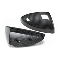 Dry Carbon Fiber Car Rear View Mirror Cover Car Accessories Caps Replace For Audi R8 TT TTS TTRS 201